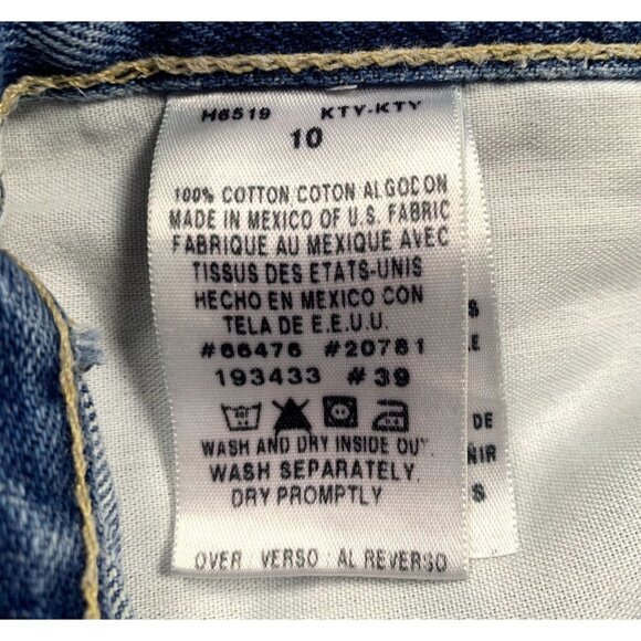 Tommy Hilfiger Y2K Loose Fit Womens Ankle Jeans Size 10 - Picture 4 of 5